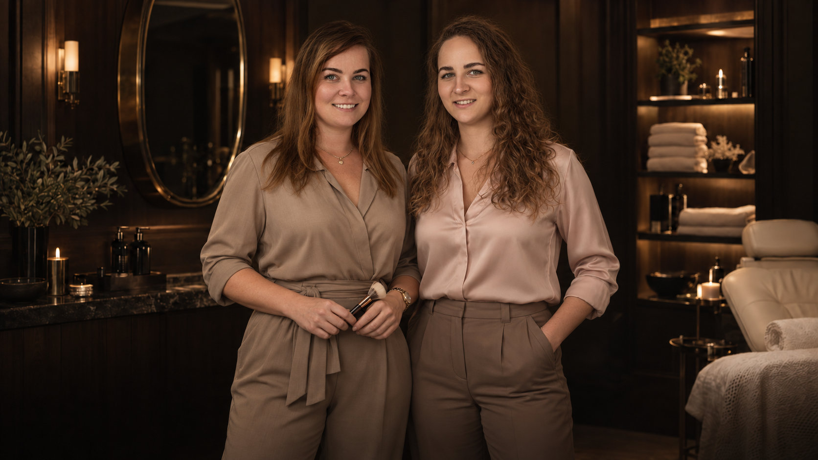 Patrycja und Magdalena im Beauty Sisters Kosmetikstudio